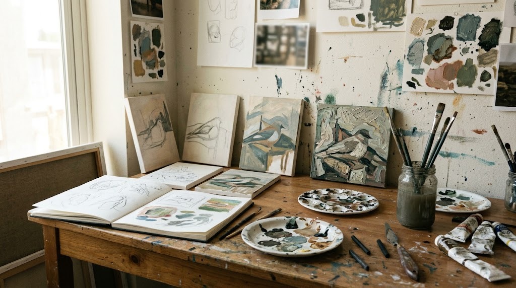 How Artists Build a Distinct Visual Style Over Time